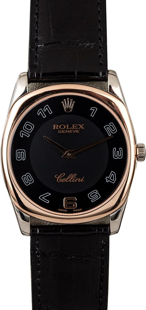 rolex cellini 4233 black